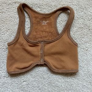 Rusty brown urban outfitters bra top